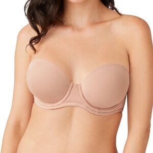 Wacoal Red Carpet Strapless Bra 44F Nude